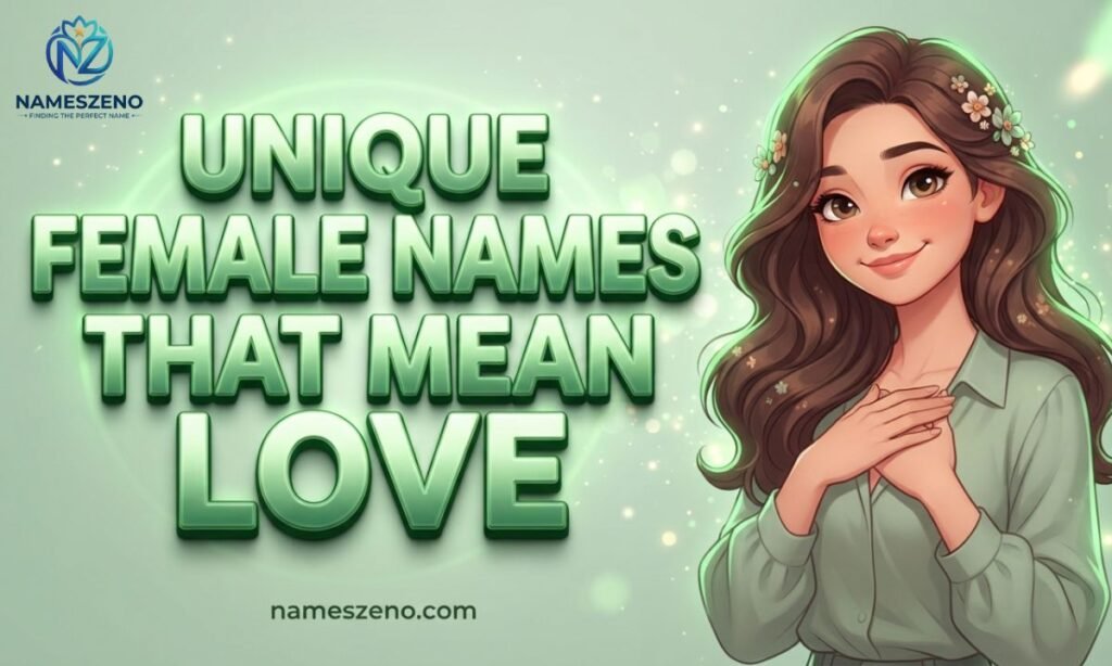 Unique Female Names That Mean Love
