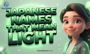 Japanese Names That Mean Light
