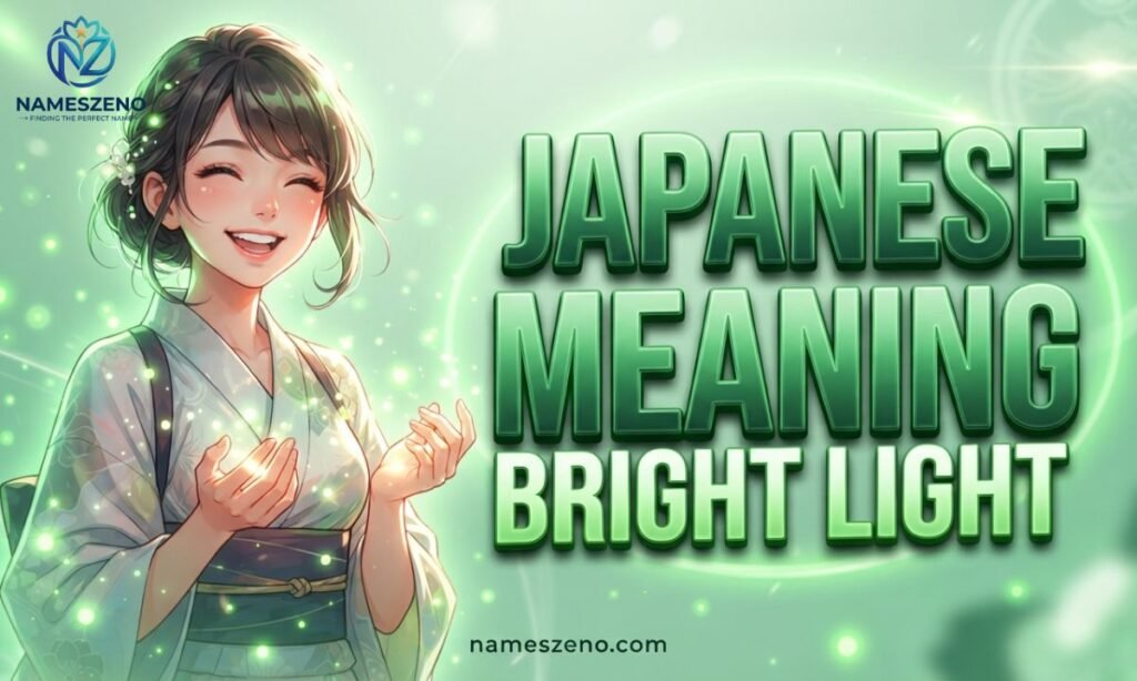 Japanese Name Meaning Bright Light