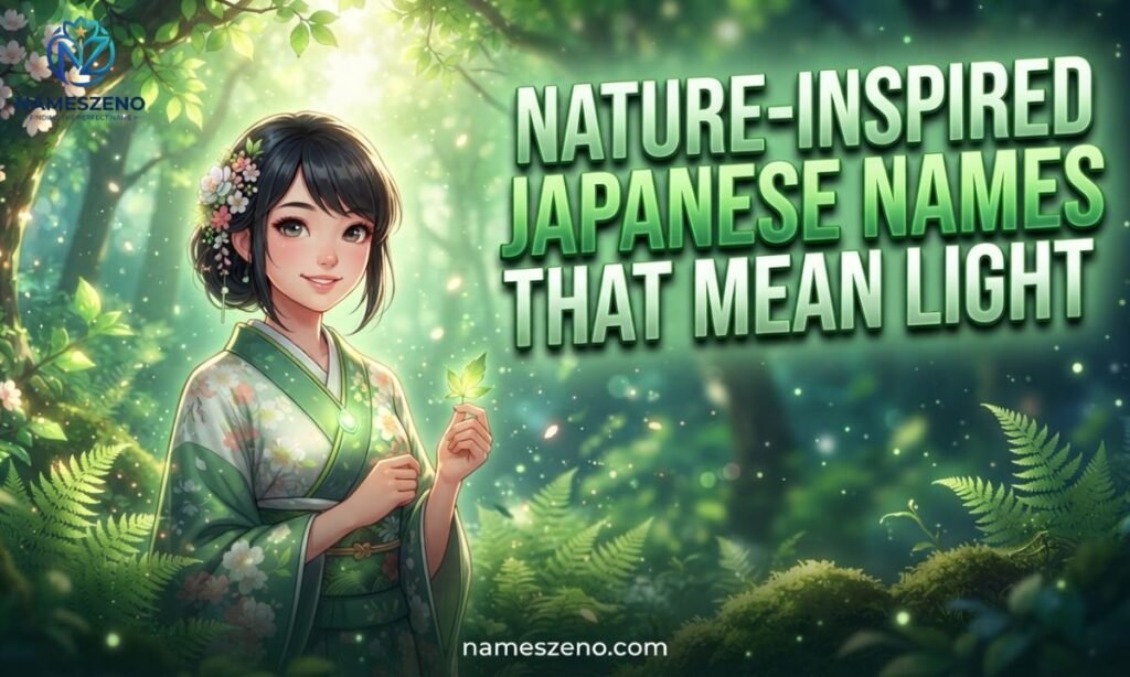 Nature-Inspired Japanese Names That Mean Light