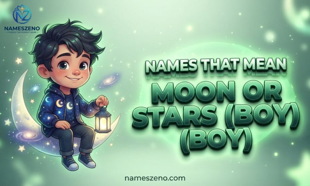 Names That Mean Moon or Stars (Boy)