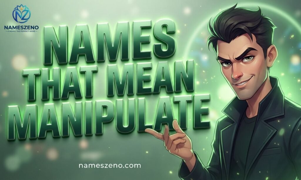 Names That Mean Manipulate