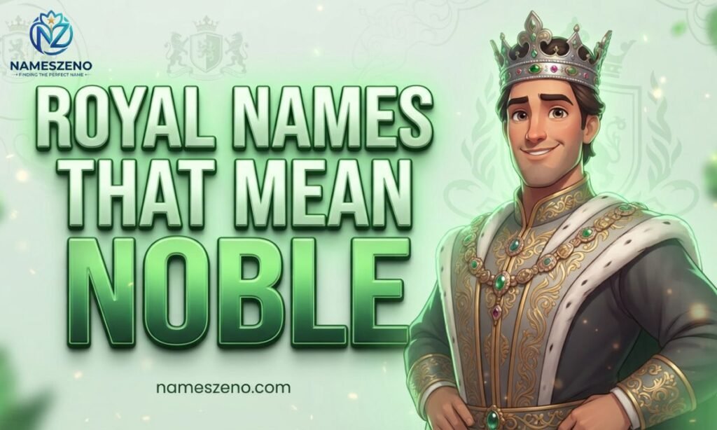 Royal Names That Mean Noble