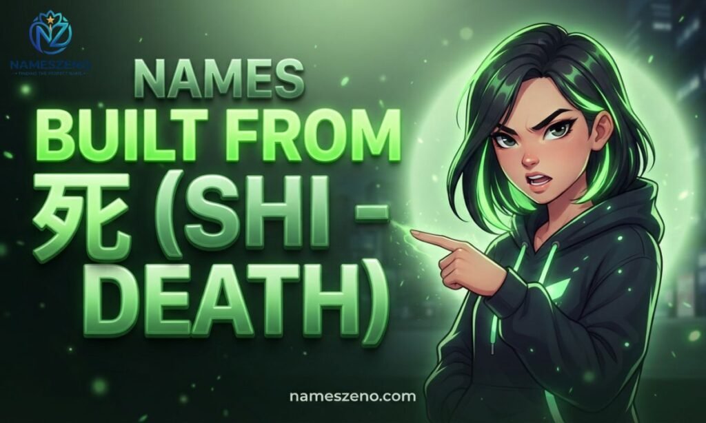 Names Built From 死 (Shi – death)