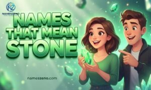 Names That Mean Stone