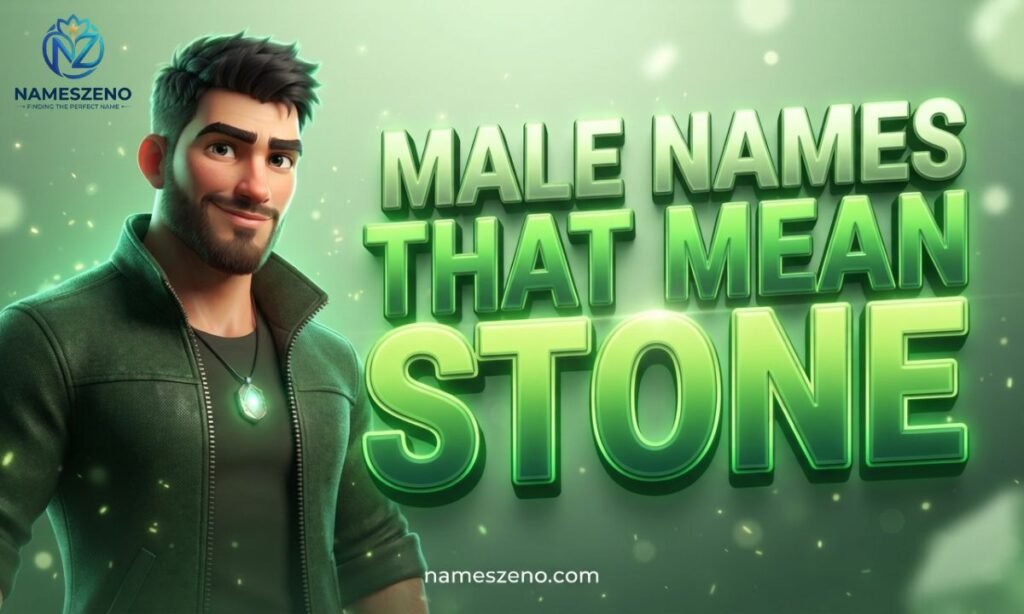 Male Names That Mean Stone