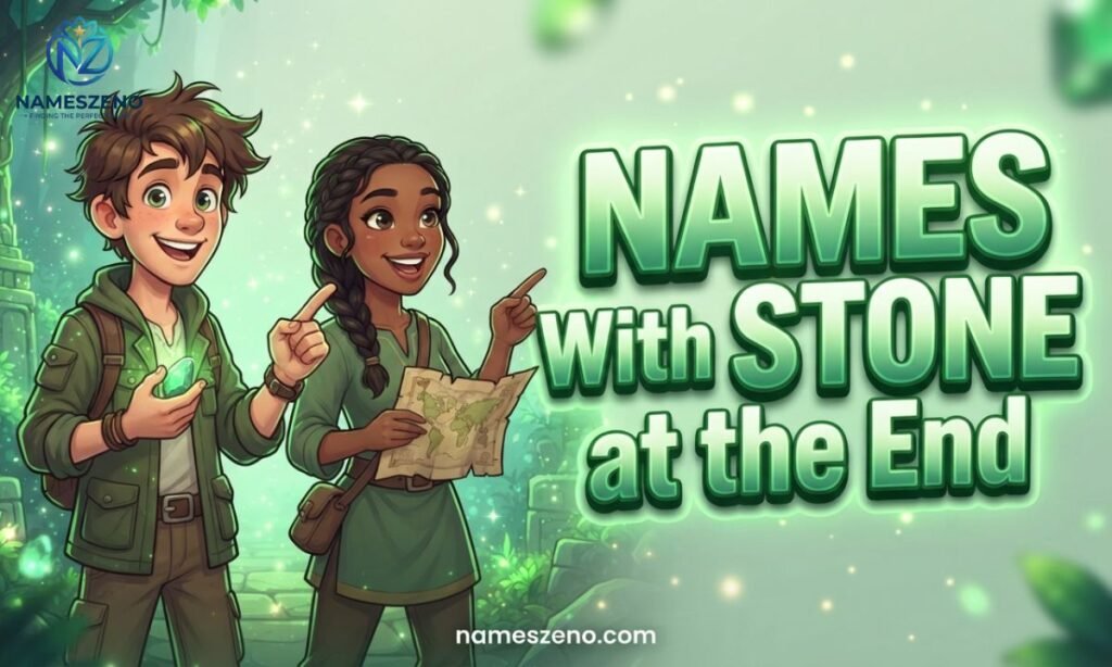 Names With Stone at the End