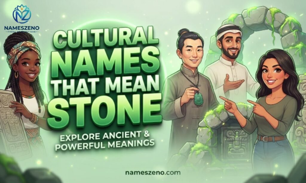 Cultural Names That Mean Stone