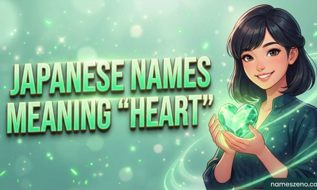 Japanese Names Meaning "Heart"