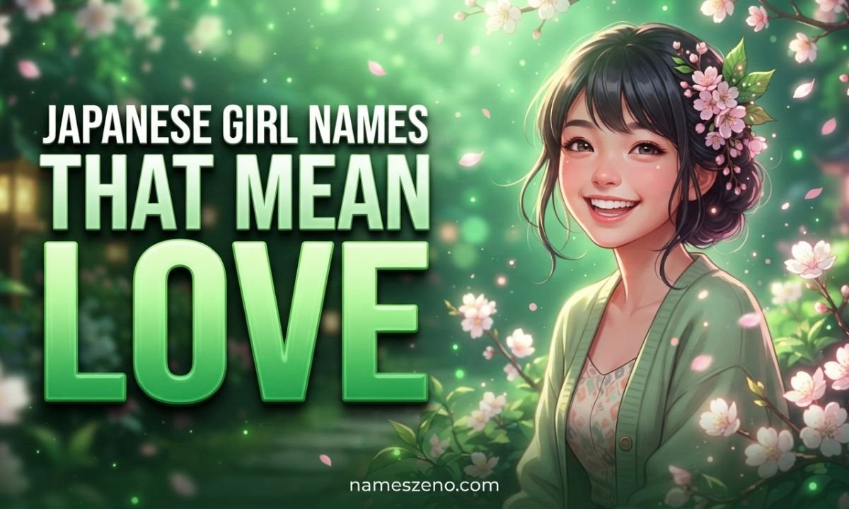 Japanese Girl Names That Mean Love