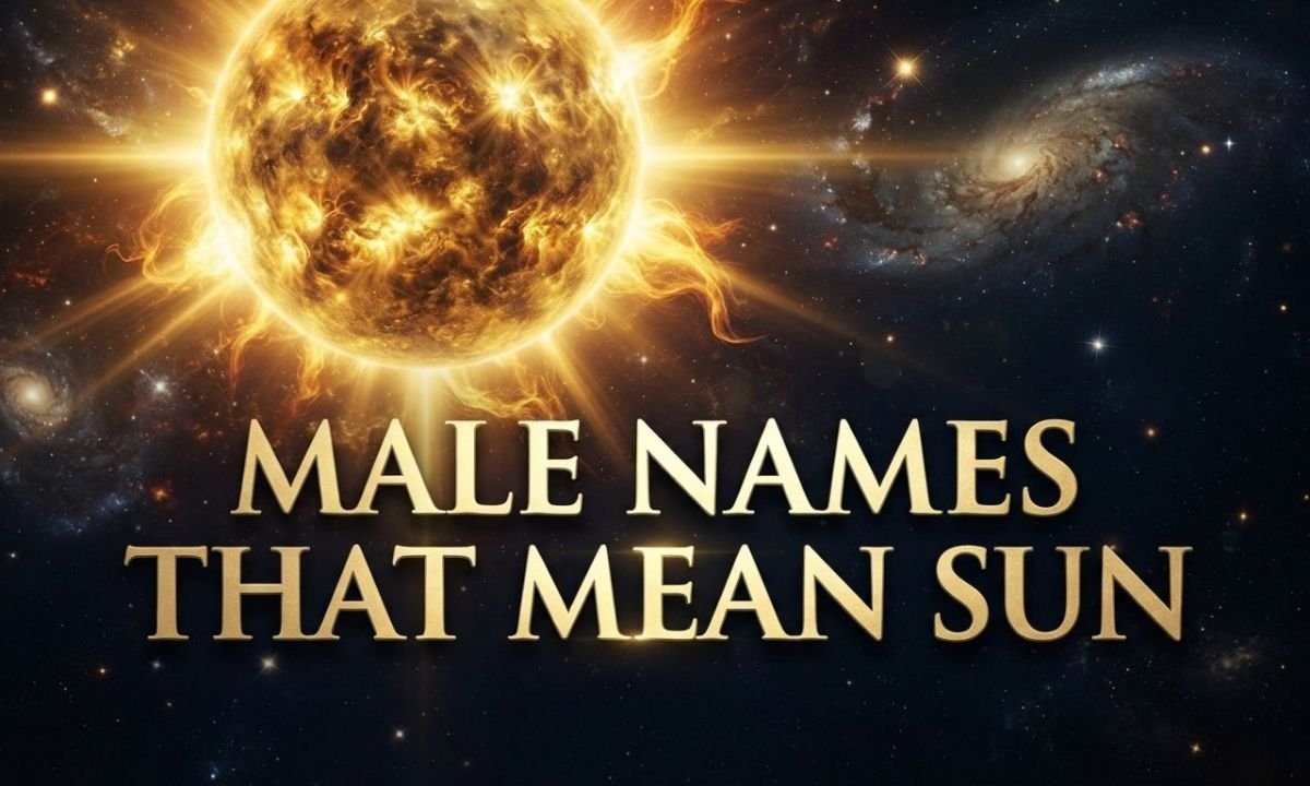 Male Names That Mean Sun