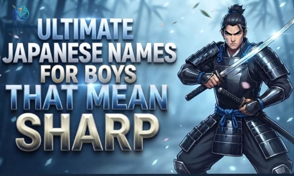 Japanese Names That Mean Sharp