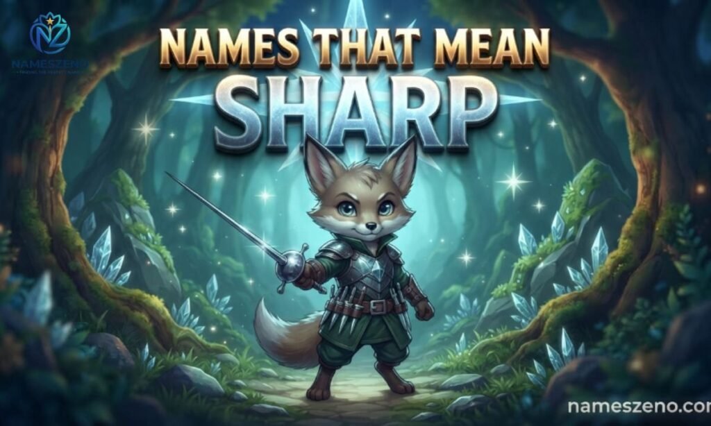 Unique Names That Mean Sharp