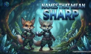 Names That Mean Sharp