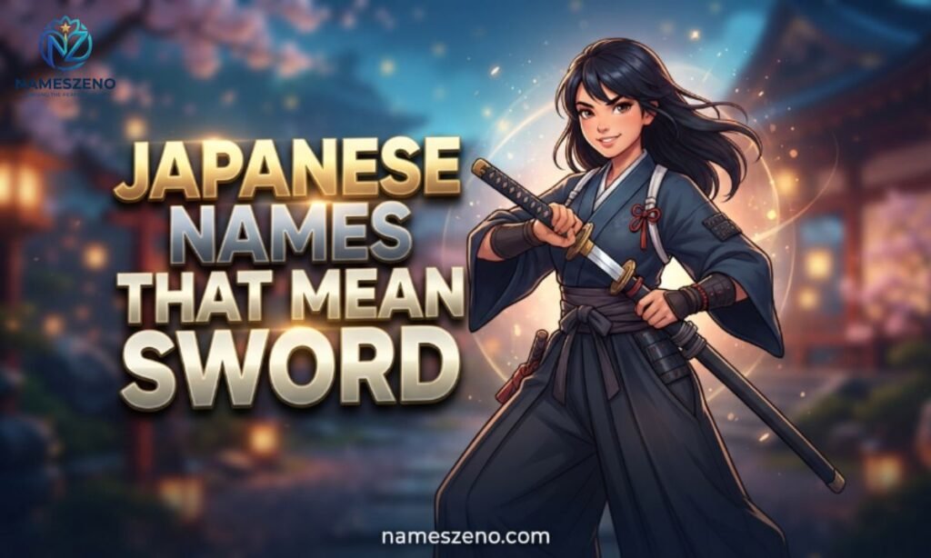 Japanese Names That Mean Sword