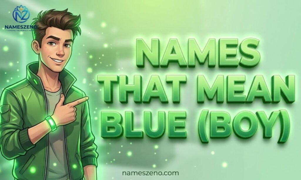 Names That Mean Blue (Boy)