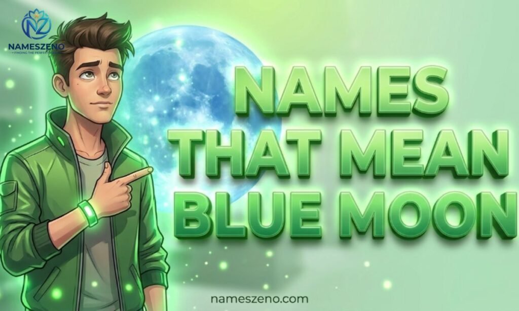 Names That Mean Blue Moon