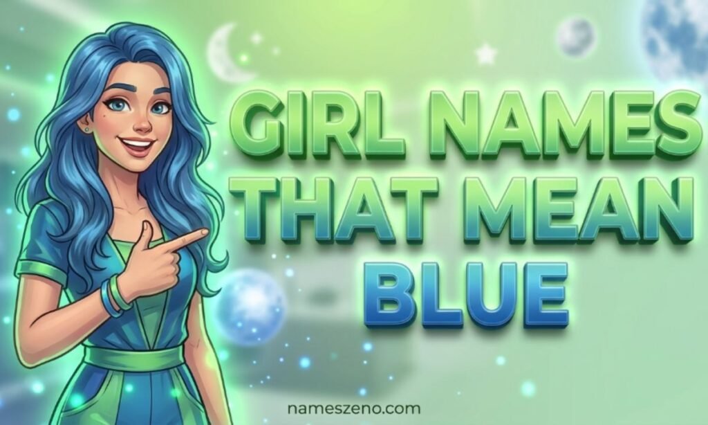 Girl Names That Mean Blue