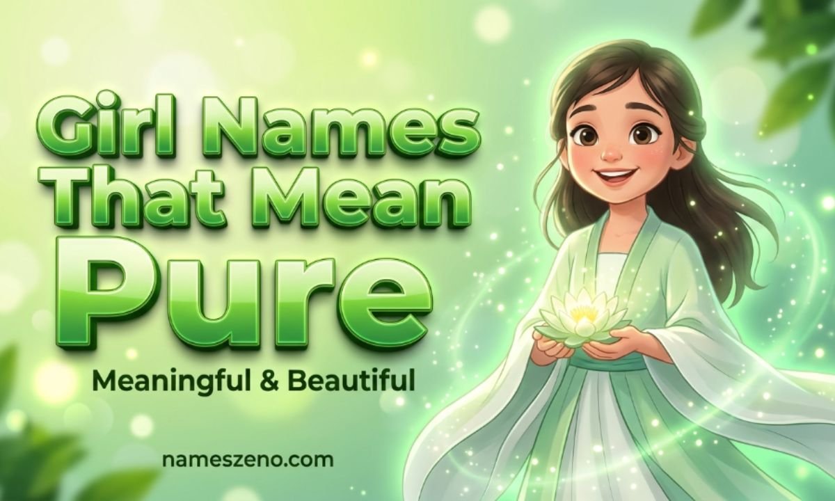 Girl Names That Mean Pure