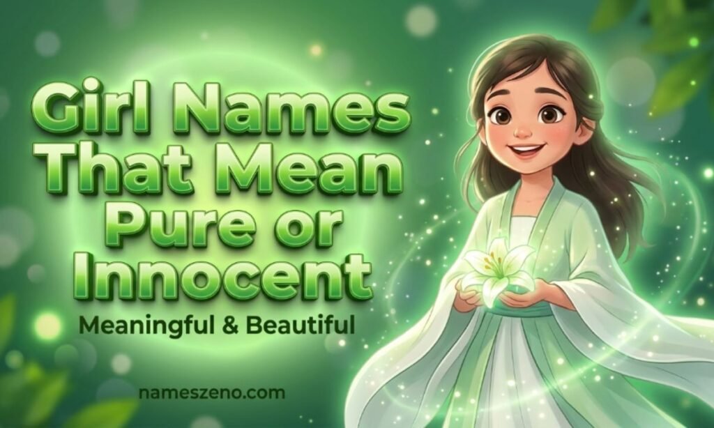 Girl Names That Mean Pure or Innocent