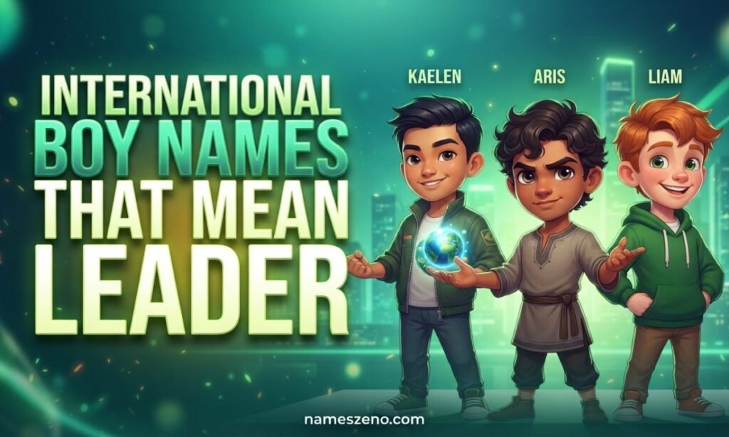 International Boy Names That Mean Leader